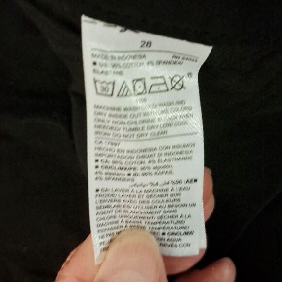 Old Navy Black pants size 28 - Picture 4 of 6
